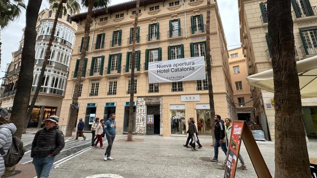 Imagen del nuevo hotel de Catalonia en el Centro de Málaga.