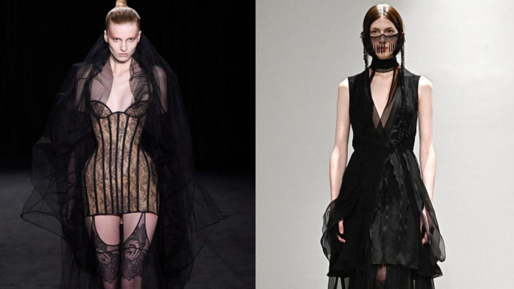 Siluetas de los desfiles de Alta Costura de Juana Martín, Aelis y Ashi Studio.