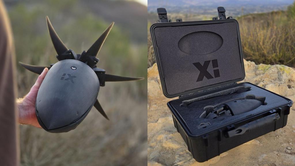 El dron kamikaze PSK.