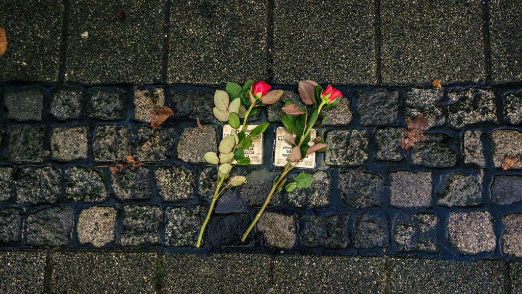 Foto de archivo de unas piedras del tropiezo en Alemania