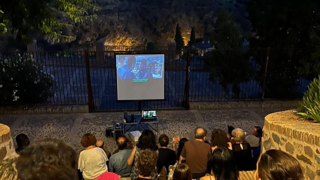 Las sesiones de cine comunitario ha sido uno de los proyectos estrella.