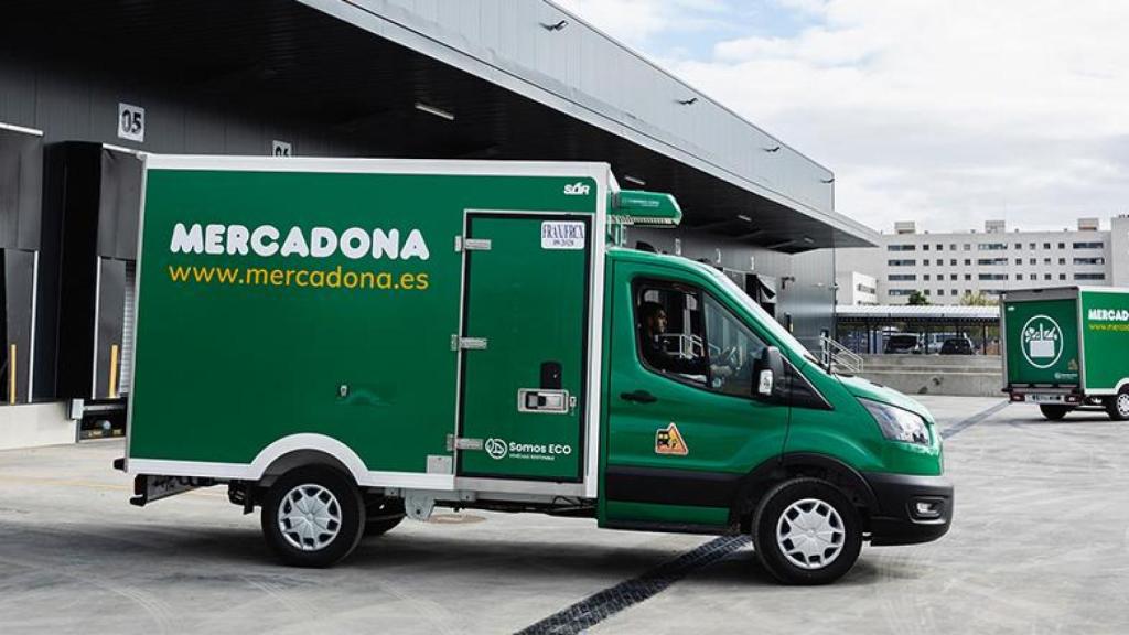 Imagen de archivo de un camión de reparto.