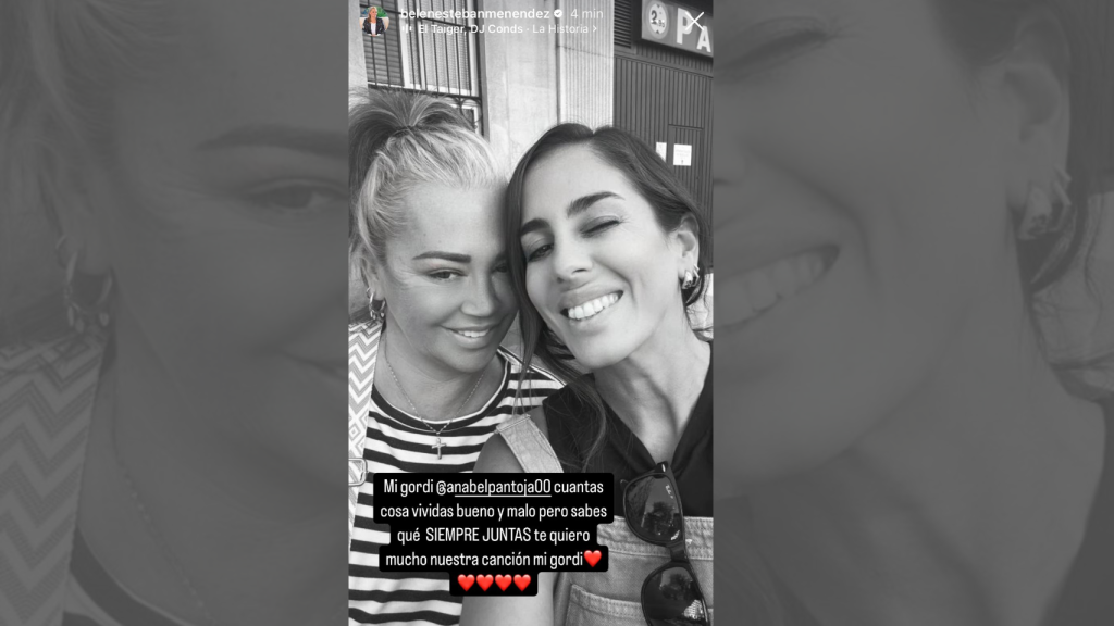 Anabel Pantoja y Belén Esteban están muy unidas.