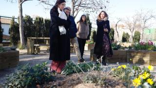 Los recreos de los colegios José María Mir e Hispanidad se transforman con el programa 'Adapta tu patio'.