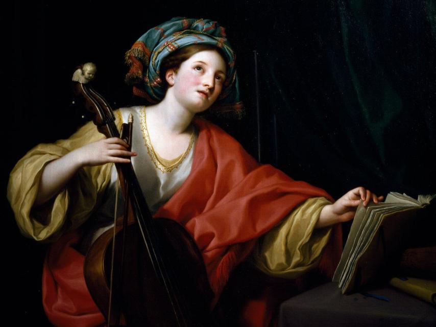 Anton Raphael Mengs: 'Santa Cecili'. 1760. Foto: Museo Nacional del Prado