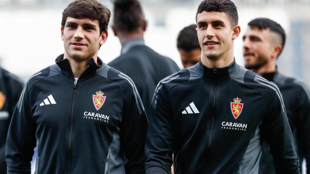 Iván Azón y Marcos Luna.