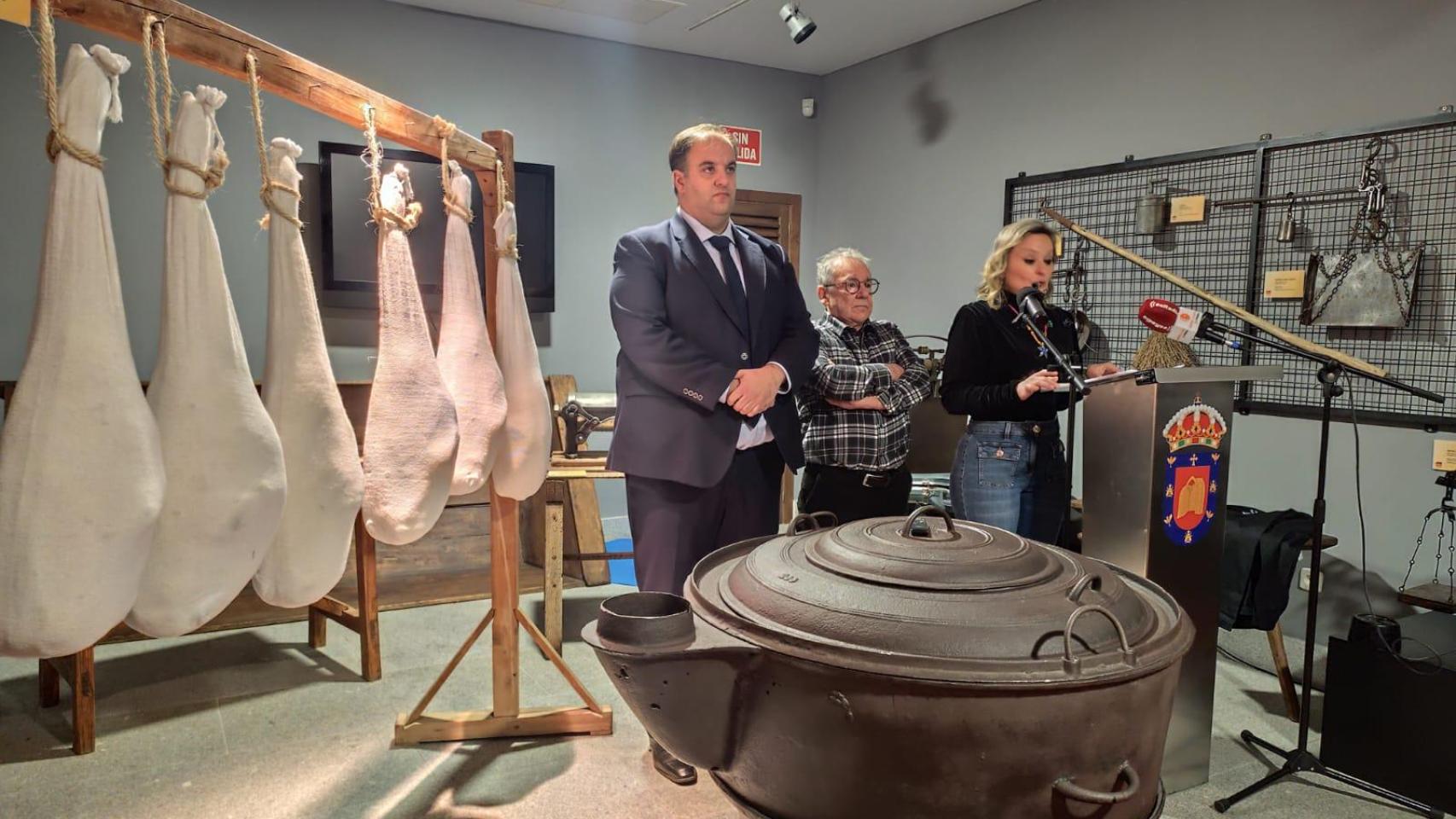 Imágenes de la inauguración de las jornadas de la matanza de Guijuelo