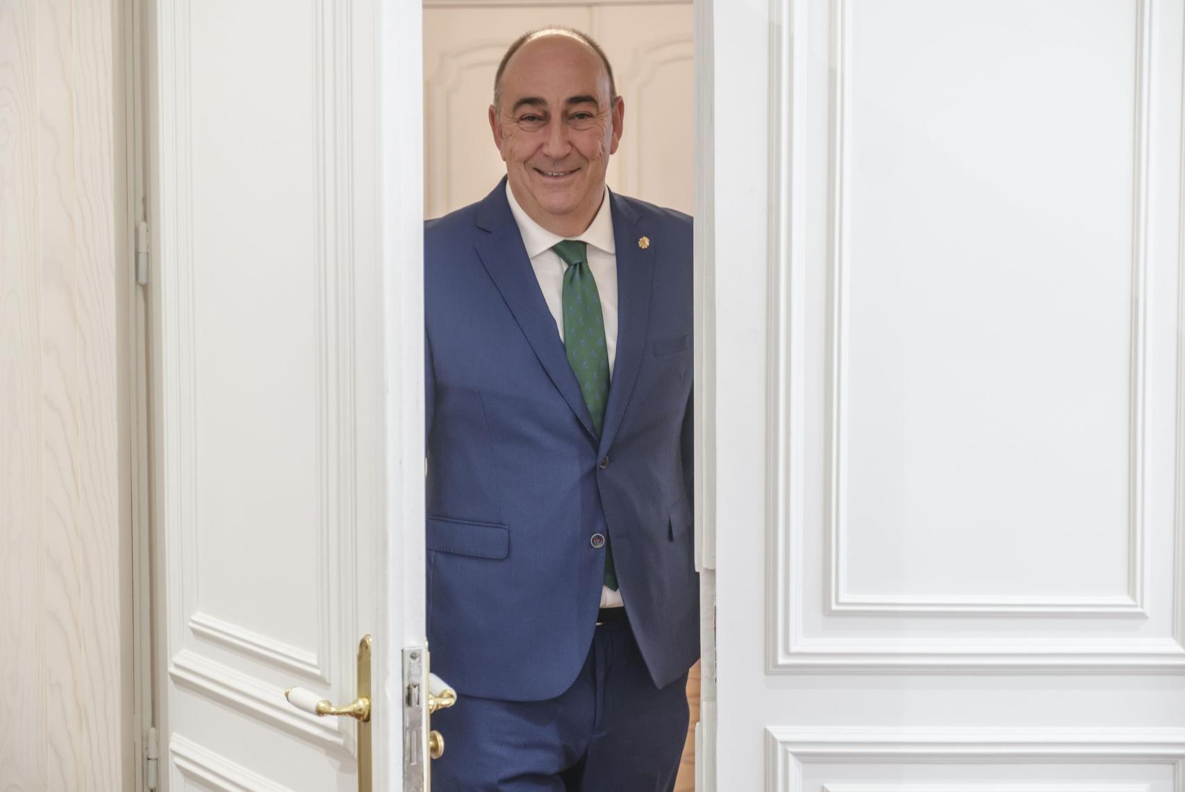 Miguel Ángel de Vicente, presidente de la Diputación de Segovia