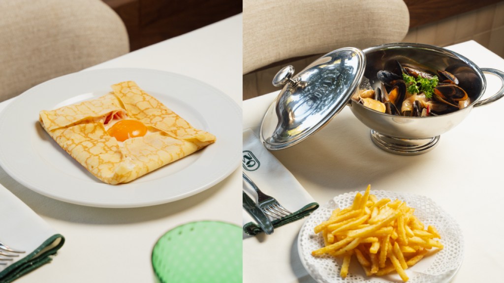 El crepe y los mejillones con patatas, lo mejor de Francia en Madrid.