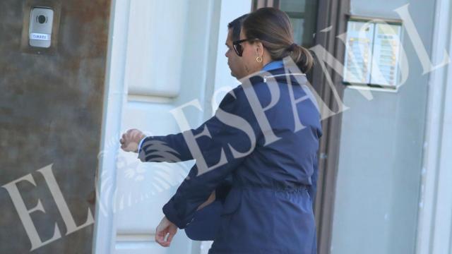 La 'socialité' Isabel Preysler llegando a la peluquería 'Peque', este pasado viernes, día 31 de enero.