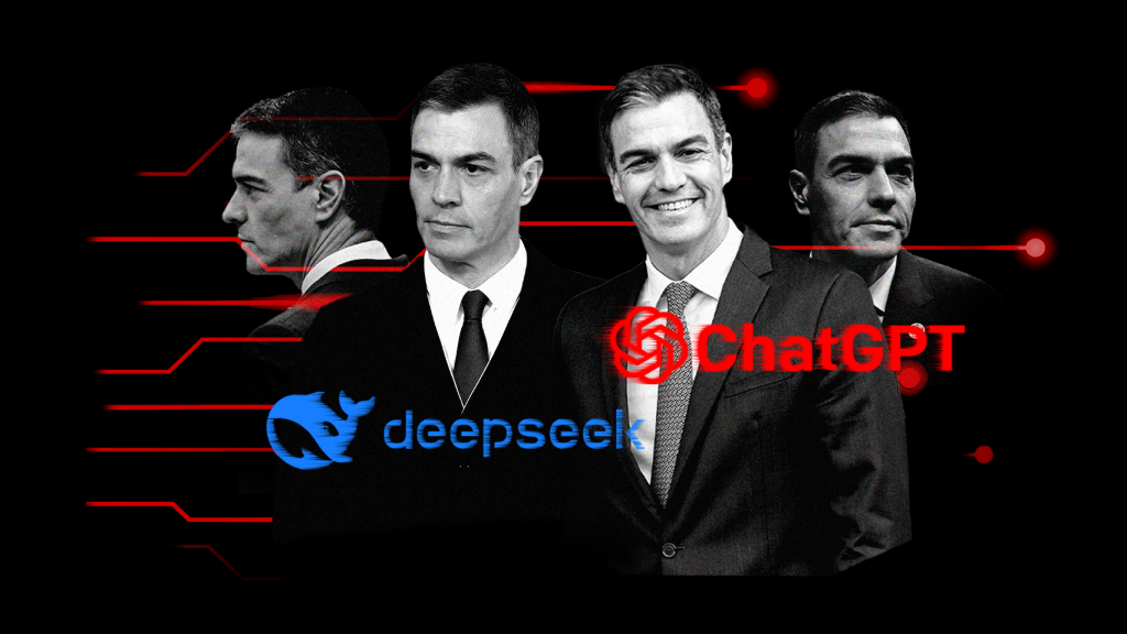 Pedro Sánchez visto por DeepSeek y ChatGPT.