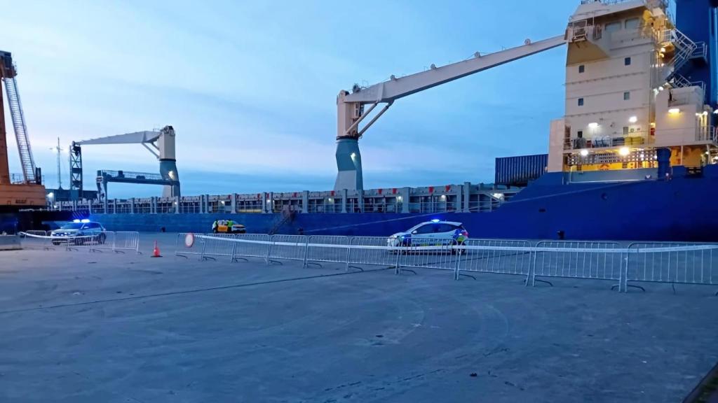 Buque HC Eva Marie en el Puerto de Vigo