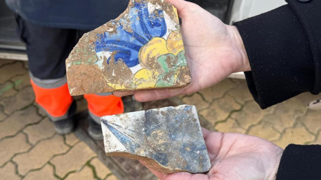 Fragmentos de cerámicas.