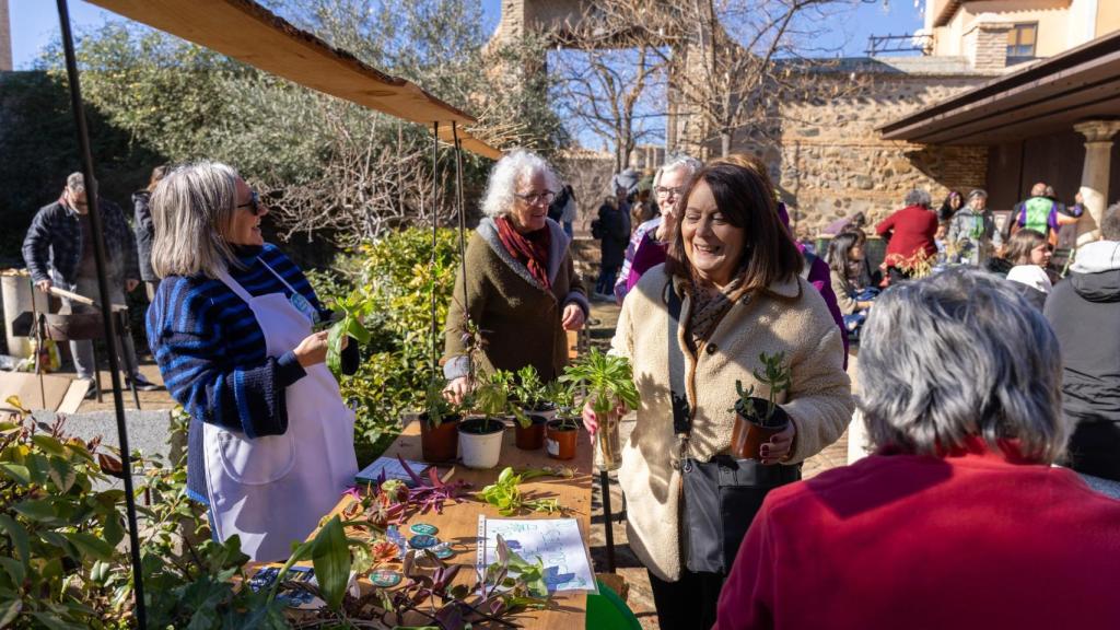 Casco Verde organiza los primeros sábados de mes una jornada de intercambio de esquejes.