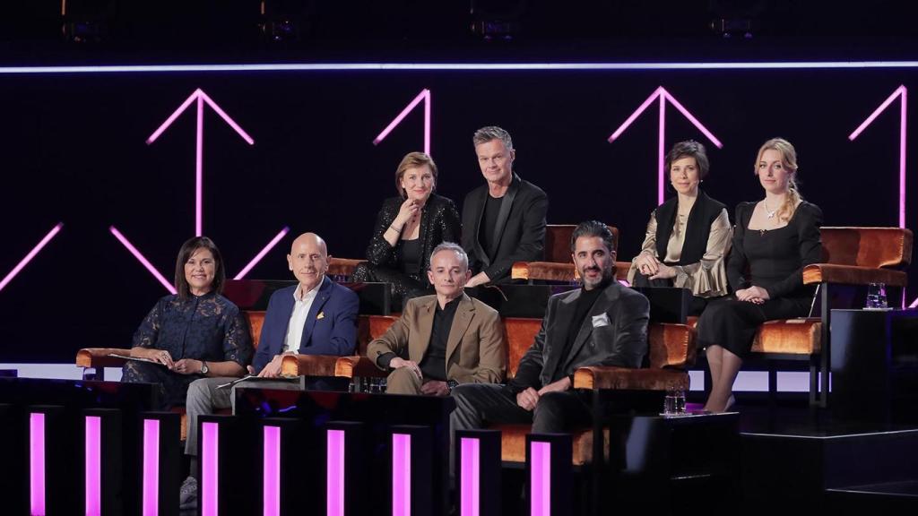 El jurado de la final del Benidorm Fest 2025.