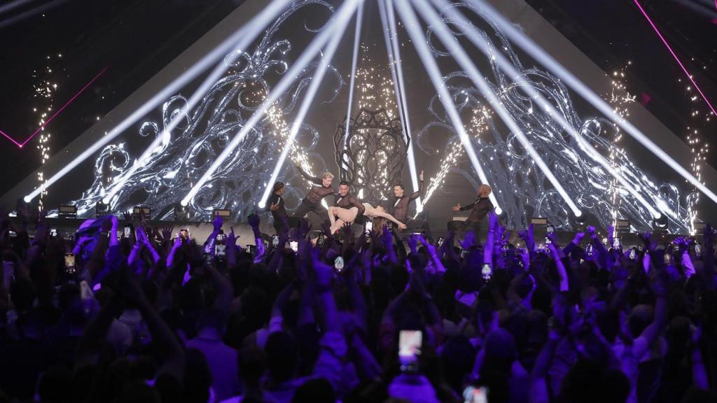 Melody, durante la final del Benidorm Fest de este sábado.