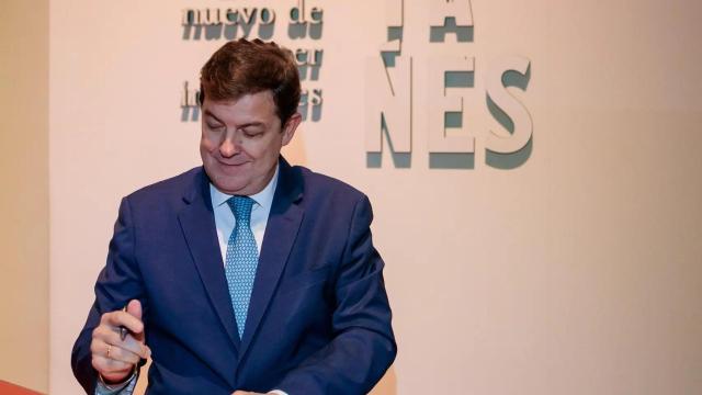 Alfonso Fernández Mañueco, presidente de la Junta y del PP de Castilla y León