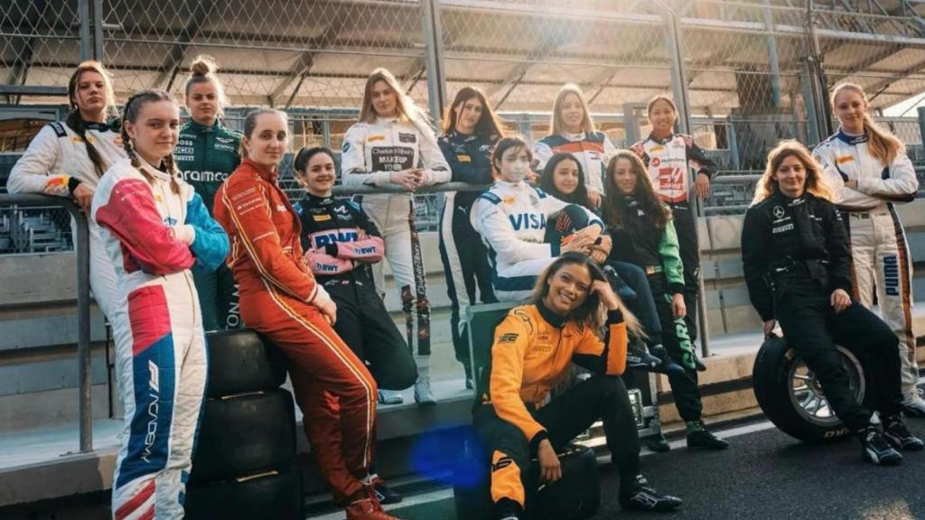 Las pilotos de la F1 Academy 2024