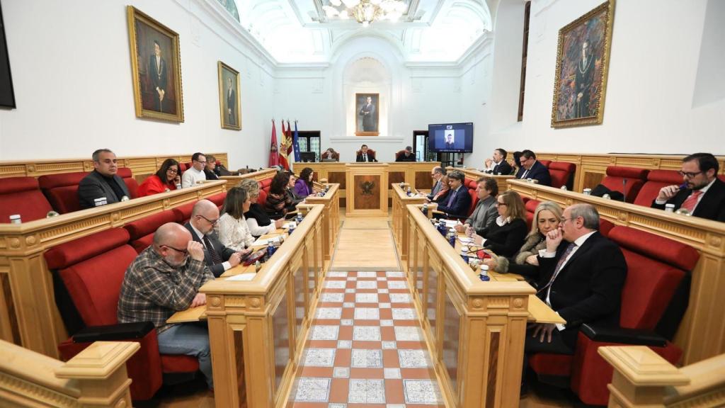Pleno del Ayuntamiento de Toledo.