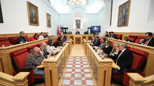Pleno del Ayuntamiento de Toledo.