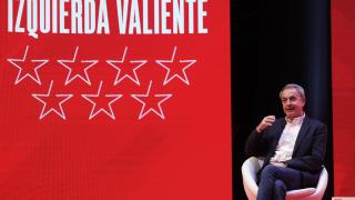 José Luis Rodríguez Zapatero, este sábado en Madrid.
