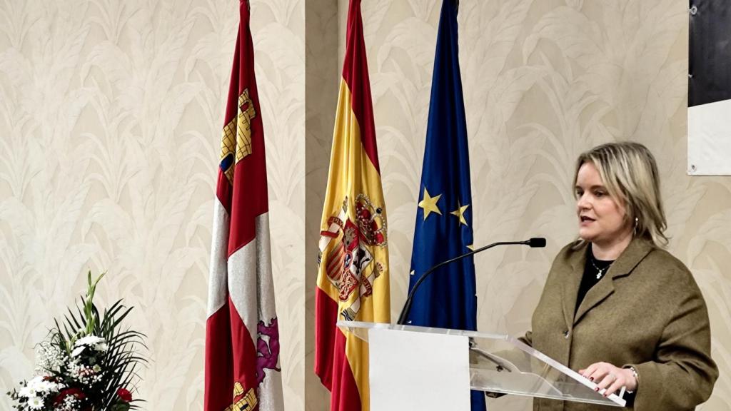 Marimar Blanco, durante su intervención