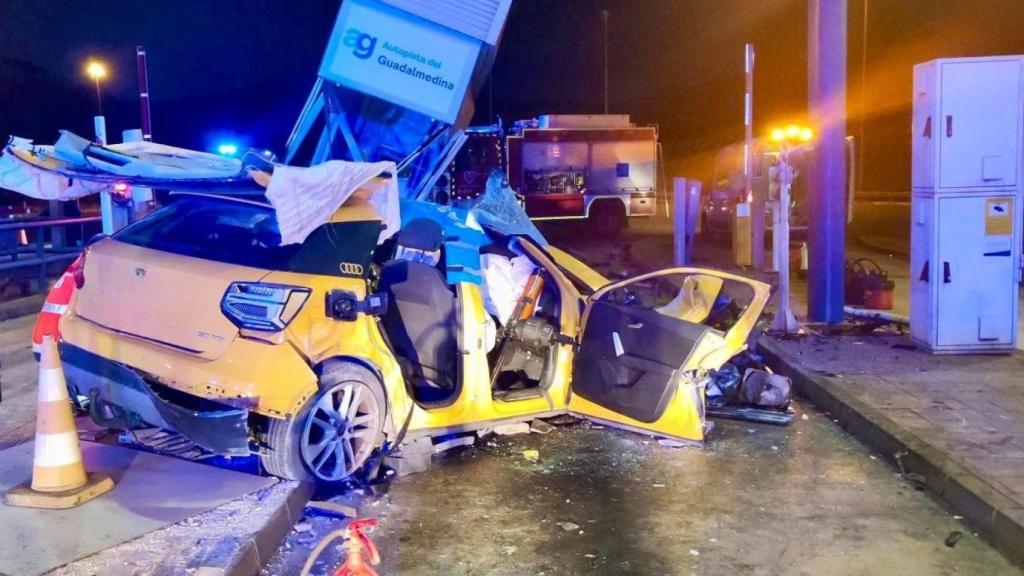 Imagen del accidente.