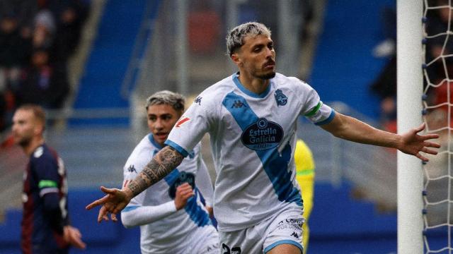 Eibar 0 - Deportivo 1: El Dépor se encomienda a Ximo Navarro