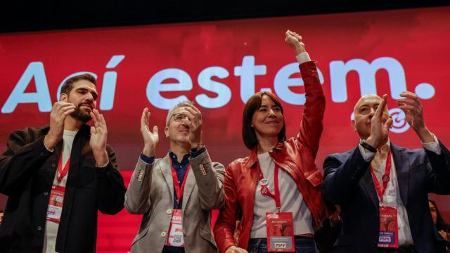 Diana Morant en el Congreso del PSPV. Efe / Kai Försterling