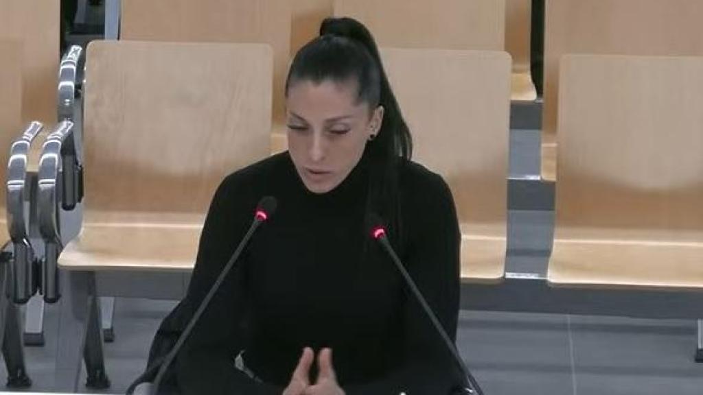 La futbolista Jennifer Hermoso declara en la Audiencia Nacional.