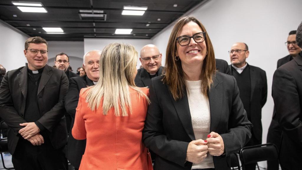 Esther Padilla, este lunes en Toledo.