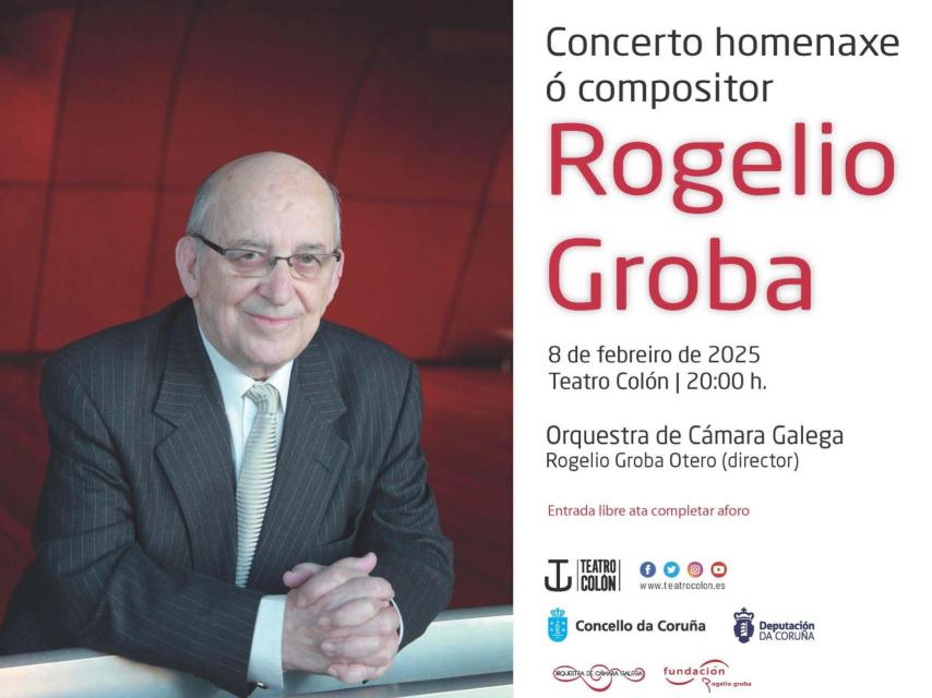 Homenaje a Rogelio Groba.