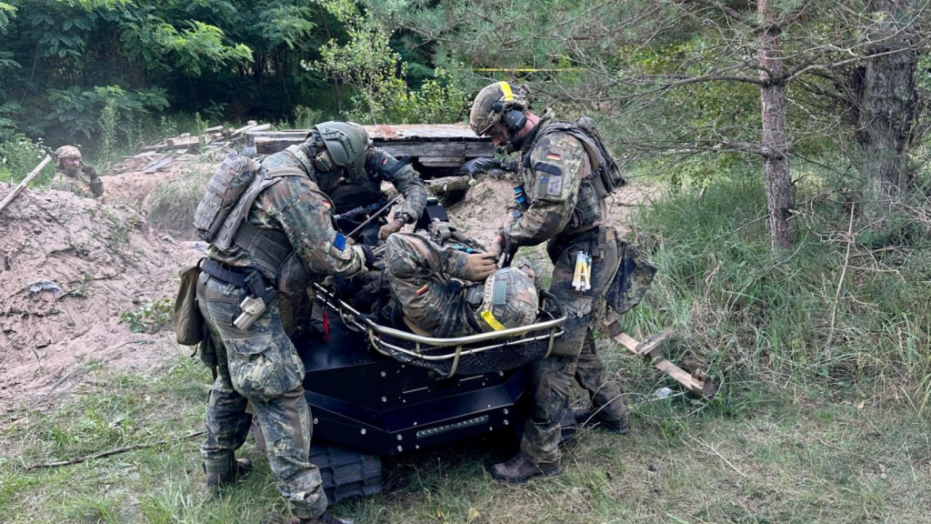 Gereon RCS en prácticas de evacuación médica