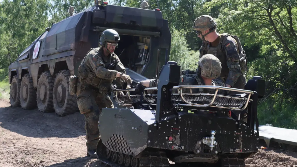 Gereon RCS en entrenamiento de evacuación médica