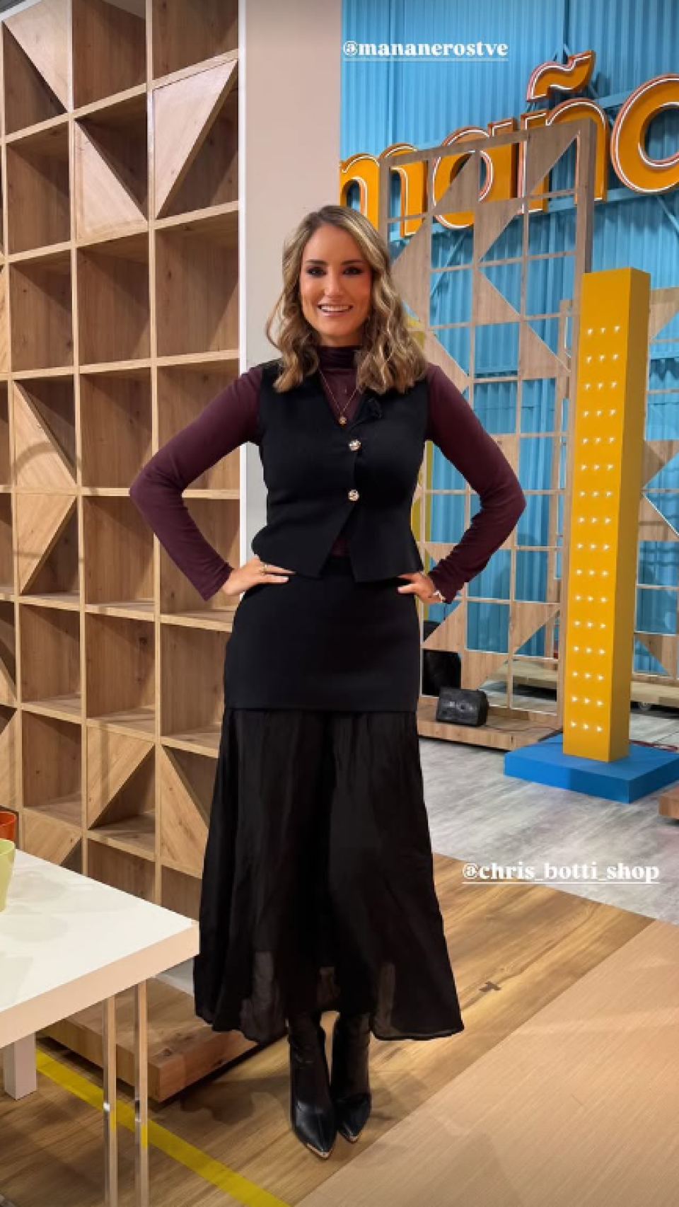 El conjunto que ha lucido Alba Carrillo en 'Mañaneros'.