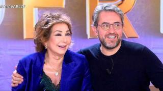 Ana Rosa Quintana y Máximo Huerta en una imagen de 2024.