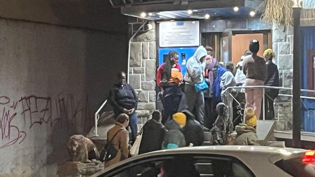 Los inmigrantes, en Jaca.