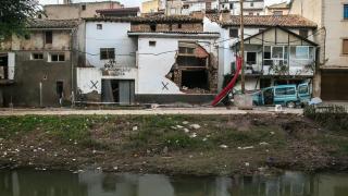 Viviendas arrasadas por la dana del 29 de octubre en Mira (Cuenca).