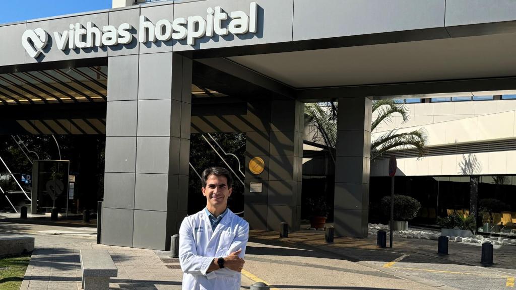 El doctor Marcos Iglesias de Vithas.