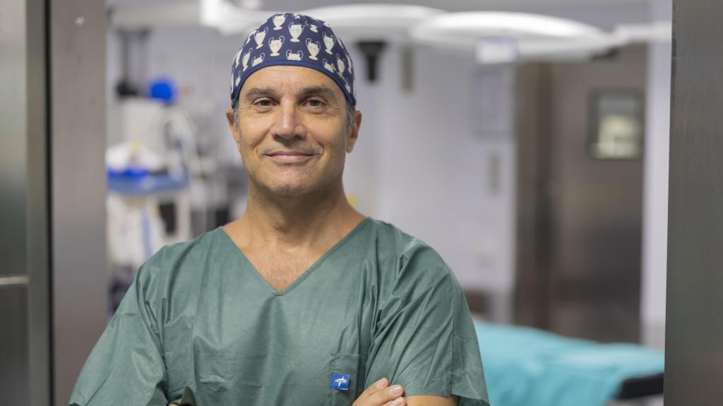 Santiago Mera, jefe de Coloproctología del Regional de Málaga.