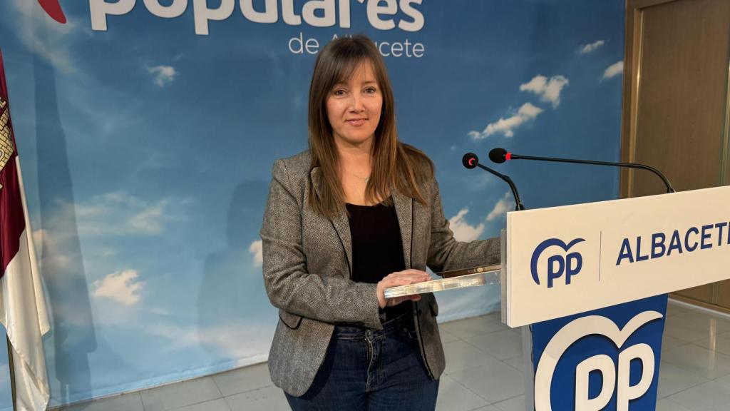 Tania Andicoberry, diputada del PP en las Cortes de Castilla-La Mancha.