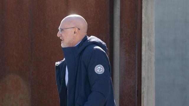 Luis de la Fuente, a su salida de la Audiencia Nacional.