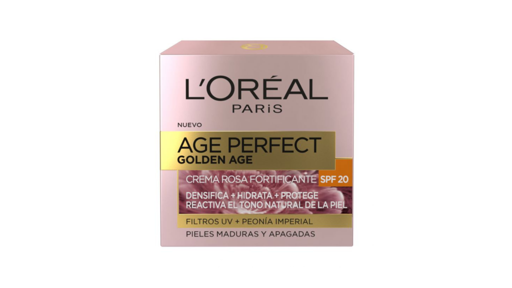 L'Oréal París Age Perfect Golden Age Crema SPF 20.