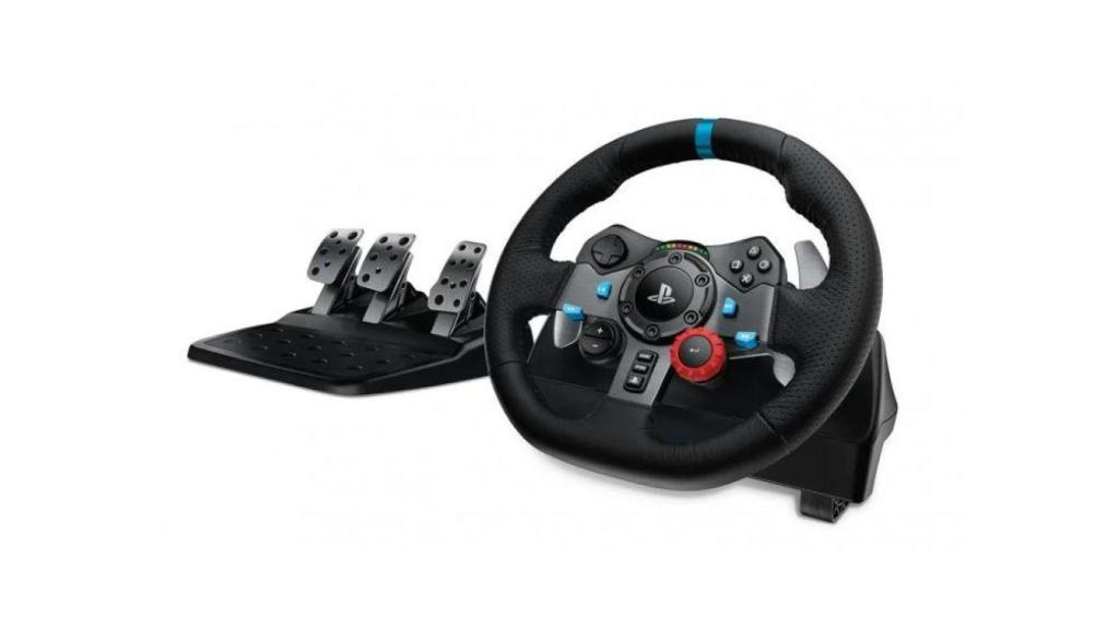 logitech volante y pedales