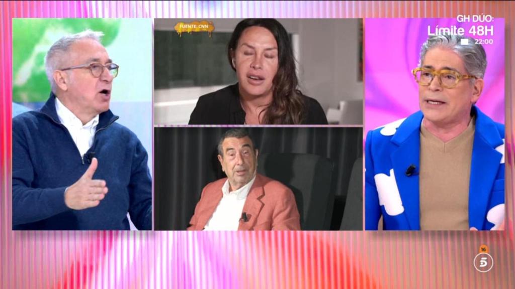 Intercambio de opiniones entre Sardà e Izaguirre