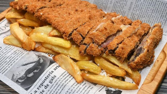 Cachopo del restaurante Mas' Torres.