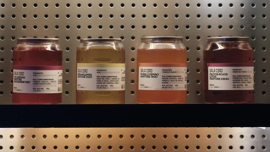 La máquina dispensadora de bebidas de Sala Subcero.