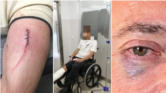 Funcionarios de prisiones que han sufrido agresiones de los internos en los últimos meses.