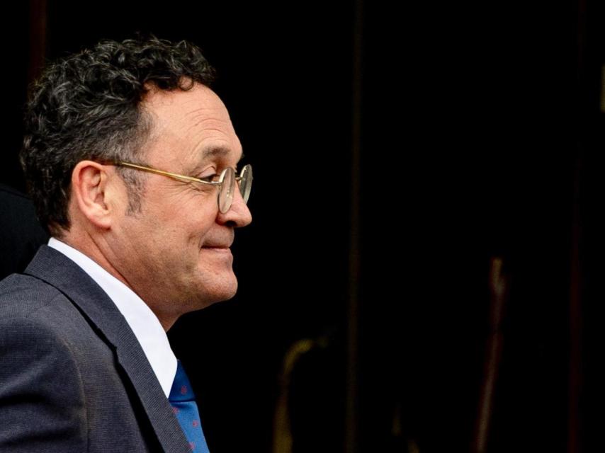 El fiscal general del Estado, Álvaro García Ortiz, entrando al Tribunal Supremo para declarar como imputado por revelación de secretos.
