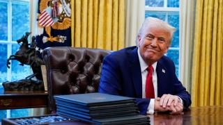 El presidente de Estados Unidos, Donald Trump, en el Despacho Oval.